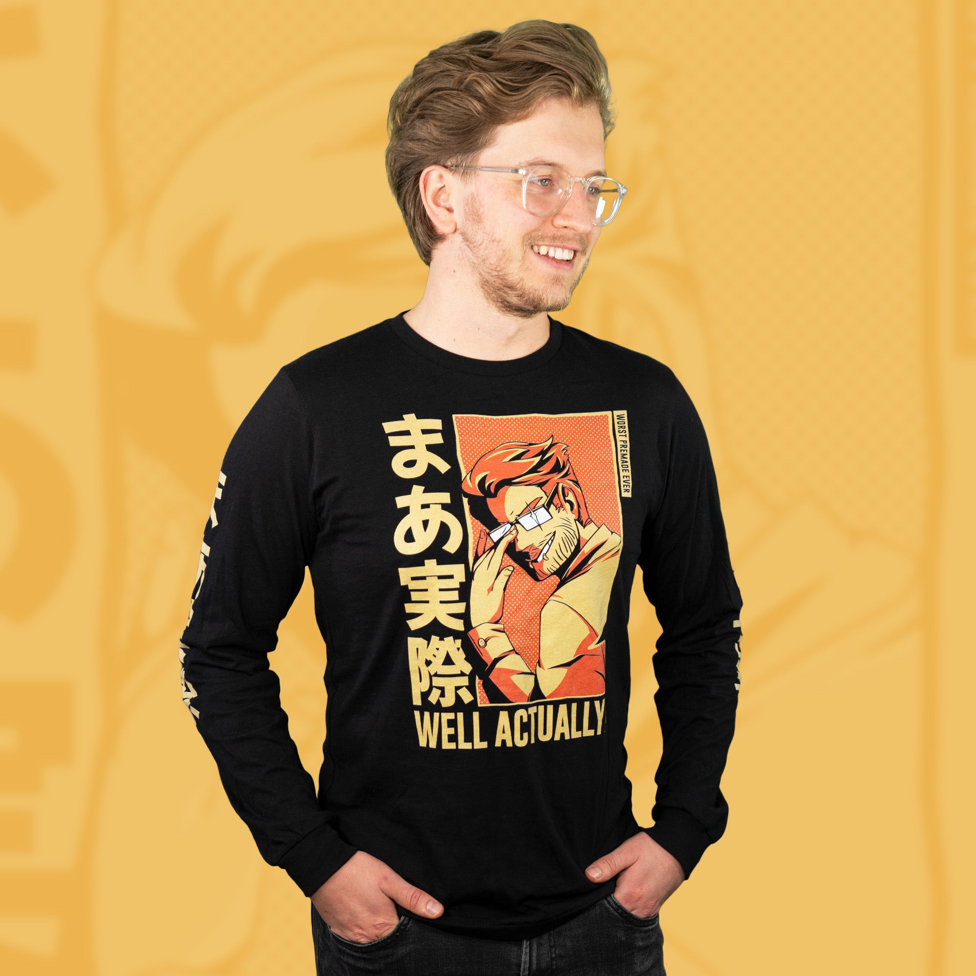 Well Actually! Unisex Long Sleeve Tee – WorstPremadeEver