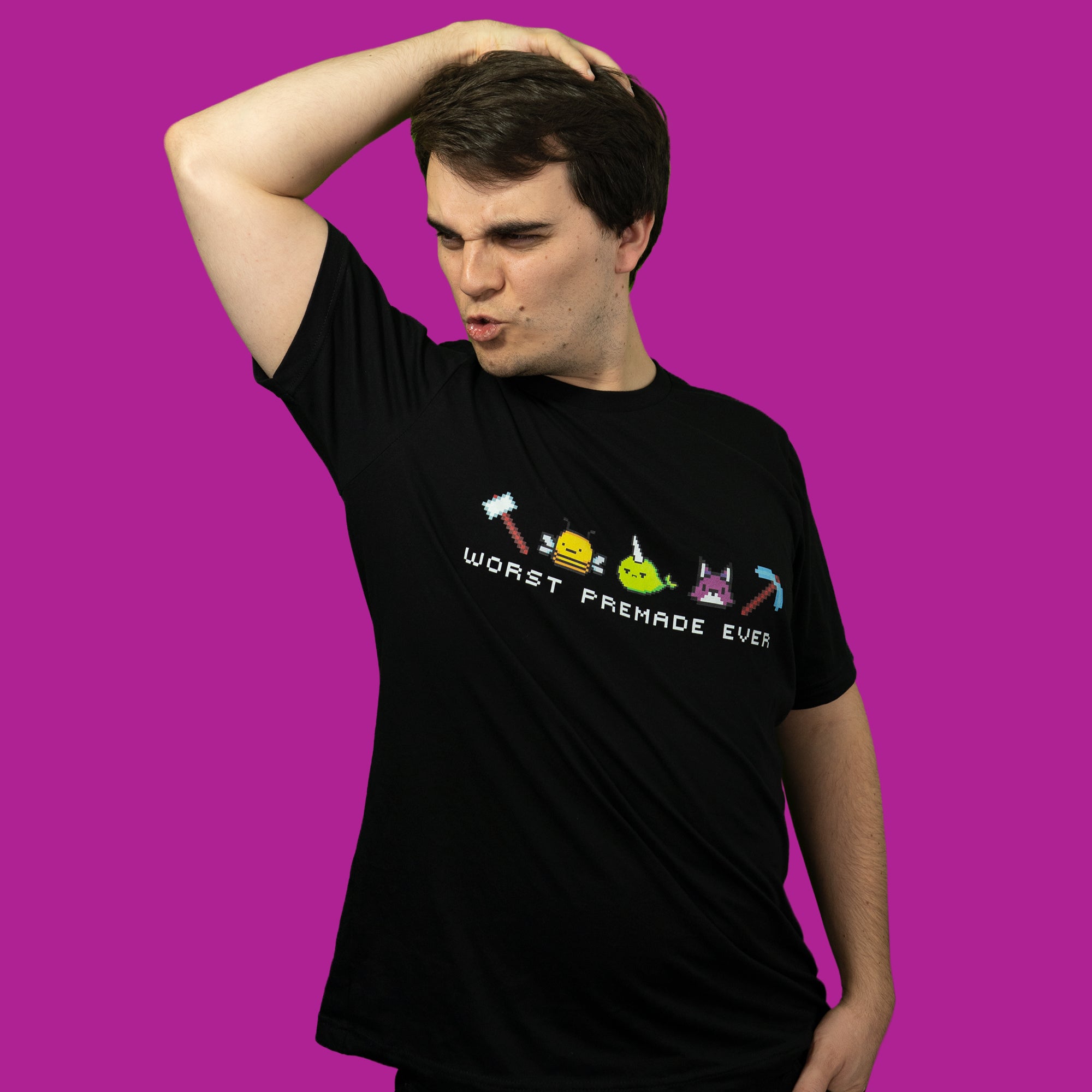 Pixel Icon Short-Sleeve Unisex T-Shirt